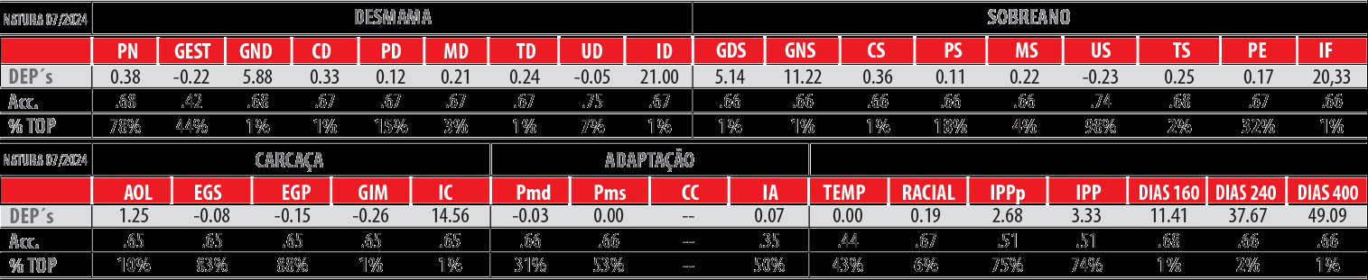 Avaliação GUAPIARA BR6224 TE TARGET